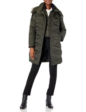 Andrew Marc Women's Malabar Fitted Down Coat
