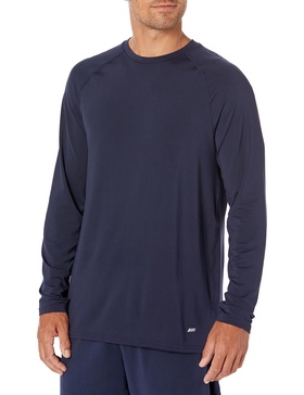 Amazon Essentials Men's Tech Stretch Long-Sleeve T-Shirt - Discontinued Colors