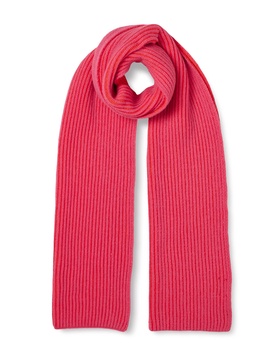 The Drop Women's Bliss Two-Tone Ribbed Scarf