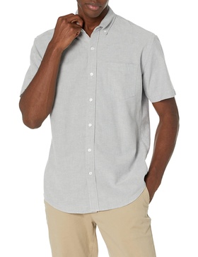 Amazon Essentials Oxford Shirts for Men - Regular-Fit, Short-Sleeve
