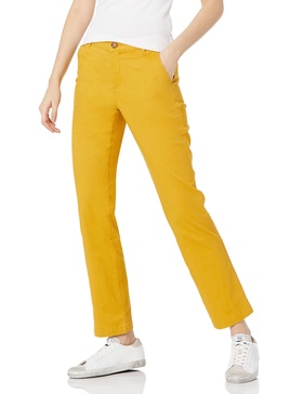 Amazon Essentials Women's Slim Fit, Straight Leg Stretch Twill Chino Pant