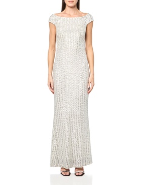 Vince Camuto Women's Sleeveless Sequin Dress