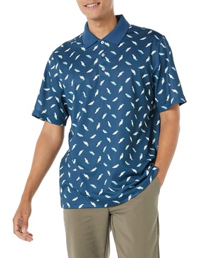 Amazon Essentials Men's Golf Polo Shirt, Quick Dry, Short Sleeve