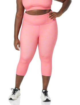 Amazon Essentials Women's Active Sculpt High Rise Capri Legging (Available in Plus Size)