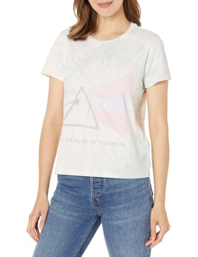 Lucky Brand Women's Pink Floyd Classic Crew Tee
