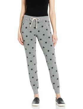 Alternative Women's Sweatpants, Eco-Fleece Tri Blend Printed Jogger Pant