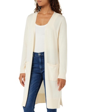 Amazon Essentials Women's Lightweight Longer Length Cardigan Sweater (Available in Plus Size)