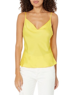 Ramy Brook Women's Abigail Satin Cowel Neck Camisole