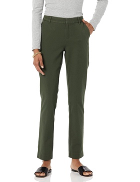 Amazon Essentials Women's Bi-Stretch Full Length Straight Leg Pant