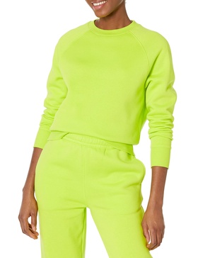 Amazon Essentials Women's Relaxed-Fit Crewneck Pullover Long-Sleeve Sweatshirt (Available in Plus Size)