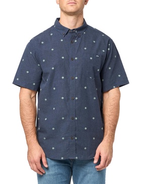 Billabong Men's Classic Sundays Woven Short Sleeve Shirt