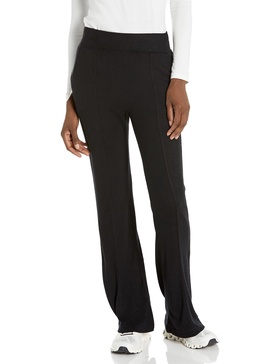 Andrew Marc Women's Hacci Wide Leg Sports Pants