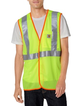 Carhartt Men's High-Visibility Mesh Class 2 Vest