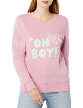 Amazon Essentials Disney | Marvel | Star Wars | Princess Women's Fleece Crew Sweatshirts