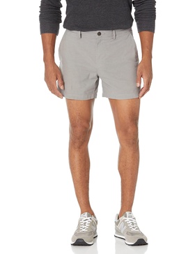 Amazon Essentials Men's Slim-Fit 5" Lightweight Comfort Stretch Oxford Short (Previously Goodthreads)