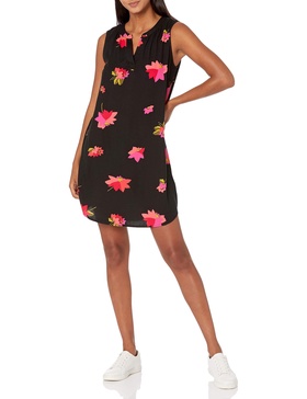 Amazon Essentials Women's Sleeveless Woven Shift Dress