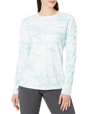 Columbia Women's Printed Tidal Deflector Long Sleeve