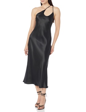 The Drop Women's Ashley Asymetrical Slip Dress
