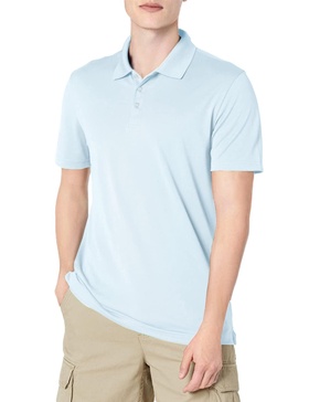 Amazon Essentials Men's Golf Polo Shirt, Short Sleeve, Dri Fit, Slim-Fit, Quick-Dry
