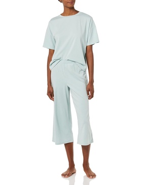 Amazon Essentials Women's Knit Jersey Pajama Set