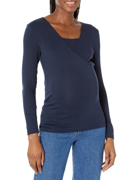 Amazon Essentials Women's Maternity Nursing V-Neck Top