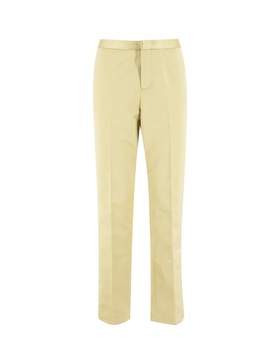Regular Fit Plain Trousers