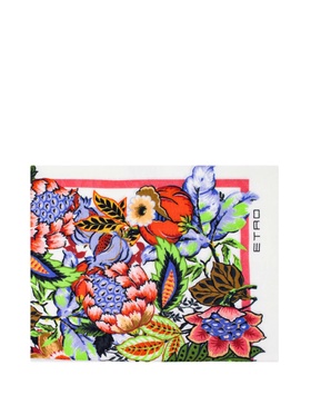 Scarf Etro 'bouquet' Made Of Cotton And Modal