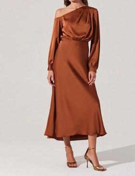elwood dress in copper