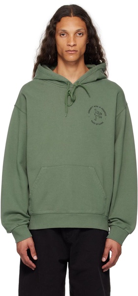Green Stamp Hoodie