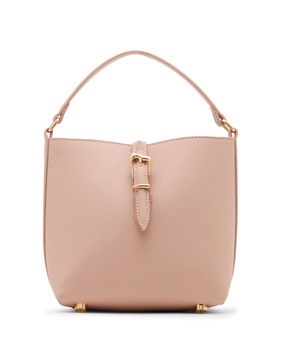 Anne Klein Womens Small Bucket with Detachable strap, Rosewater