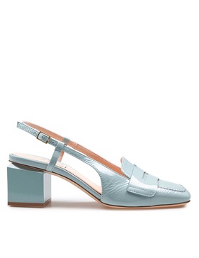 Agl Patent Leather Moccasin