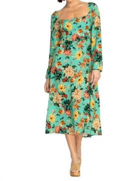 bonita midi dress in multi