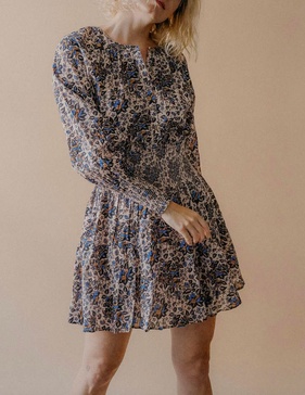 la ventura mini in folk foliage light