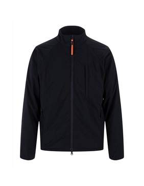 Black Nylon Stretch Jacket