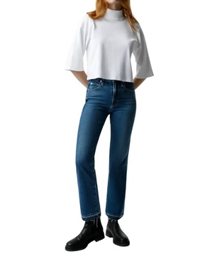 bella crop jeans in crush