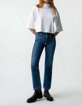 bella crop jean in crush