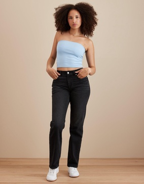 ae stretch curvy straight jean