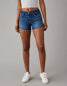 ae next level denim midi short