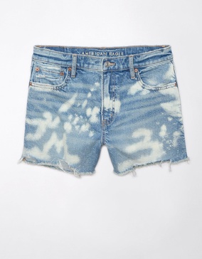 ae strigid super high-waisted relaxed denim short