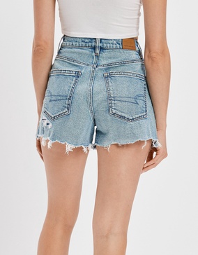 ae stretch denim highest waist '90s boyfriend short