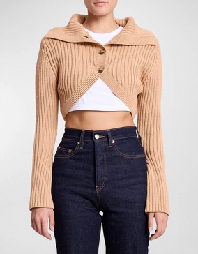tinsley cardigan in butternut
