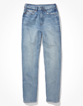 ae highest waist baggy straight jean
