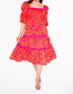mia dress in wildcat