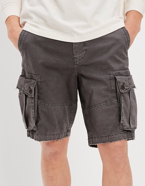 ae flex 10" lived-in cargo short