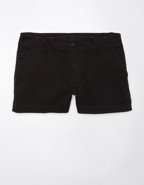 ae stretch high-waisted trouser short short