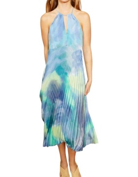 sylvie dress in cloudy skies