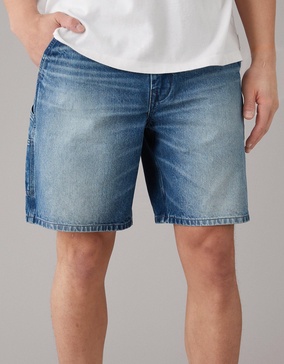 ae 9" denim carpenter short