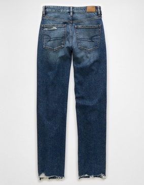 ae stretch curvy high-waisted straight jean