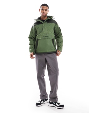 Columbia Challenger insulated pullover in green