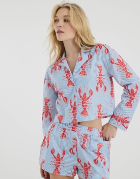 River Island lobster pajama set in multi